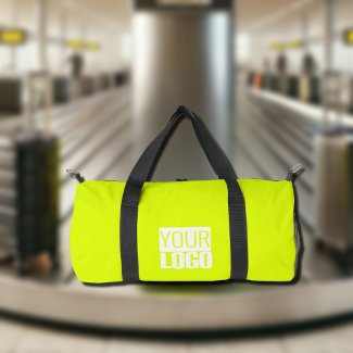  Fluorescent  yellow - add your  logo 