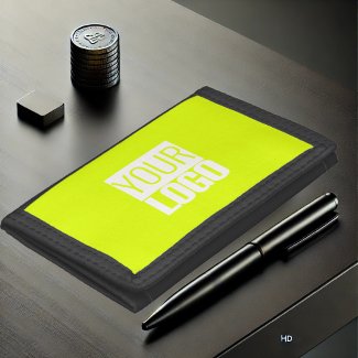  Fluorescent  yellow - add your  logo 