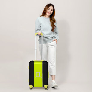 fluorescent yellow -Gemini  Luggage