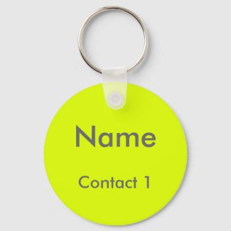 fluorescent yellow -personalized 