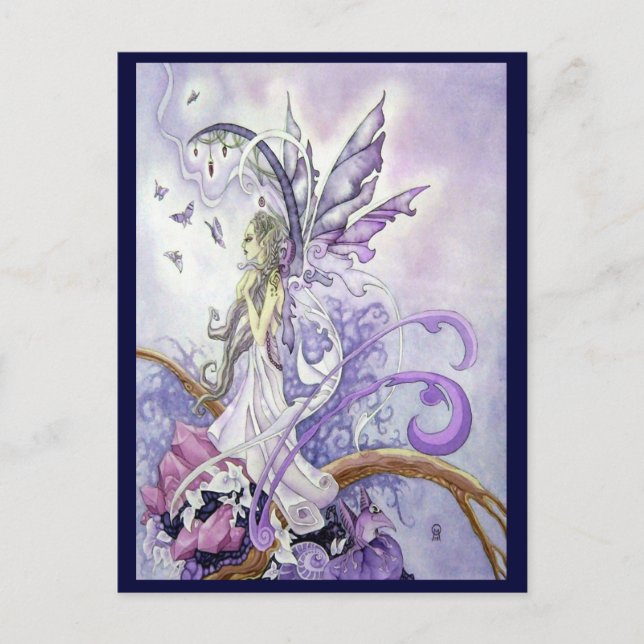 Fluorite Faery Postcard (Front)