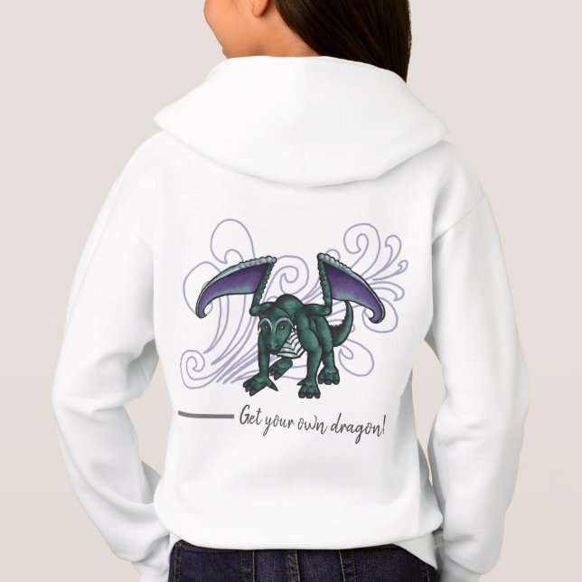 Fluorite Wind "Get Your Own Dragon" Hoodie (Back)