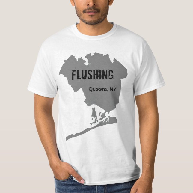 Flushing, NY T Shirt (Front)