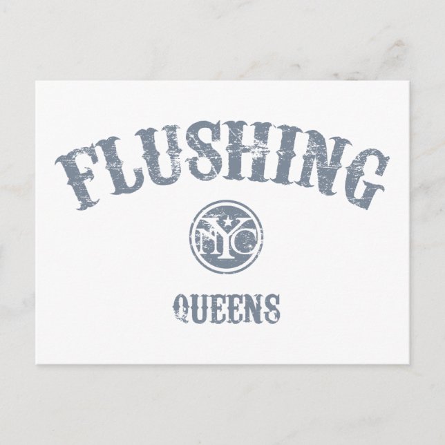 Flushing Postcard (Front)