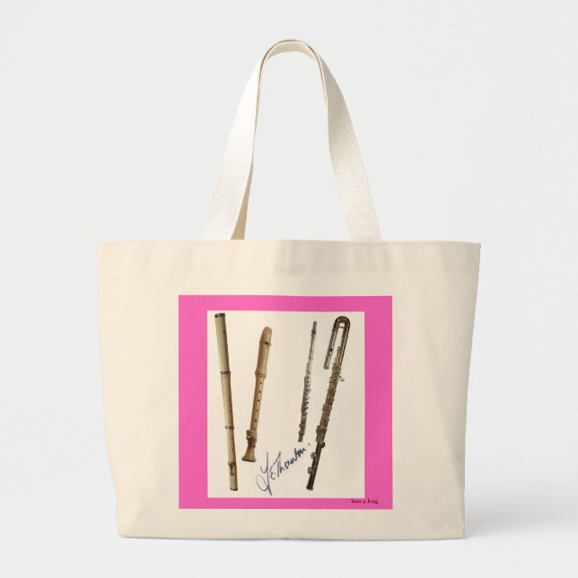 Flute and Recorder Music Bag (Front)