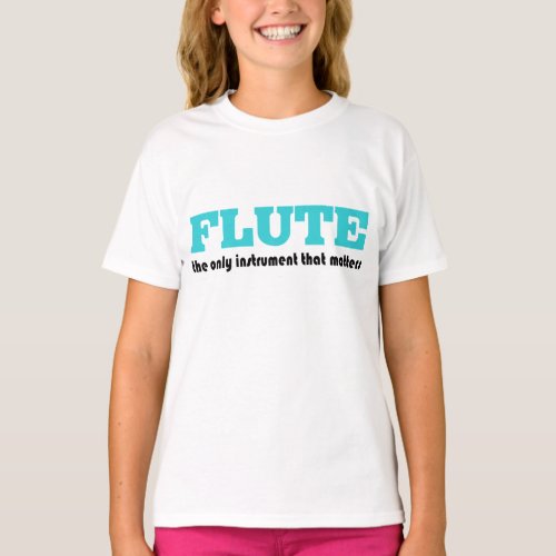 Flute Attitude Music T_shirt