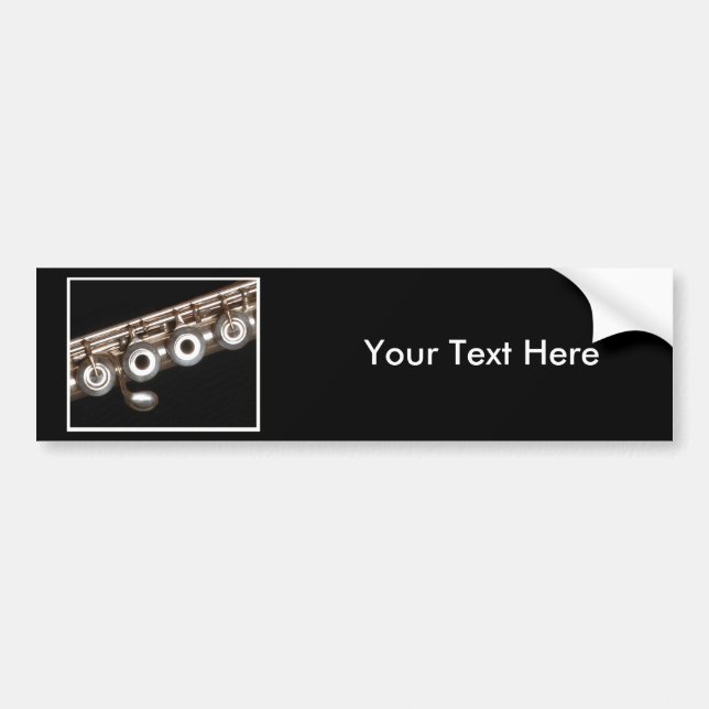 Flute Bumper Sticker (Front)