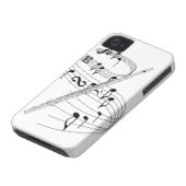 Flute Case-Mate iPhone Case (Bottom)