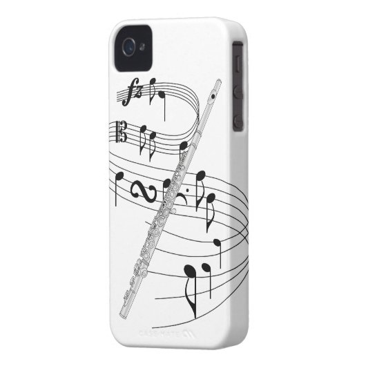 Flute Case-Mate iPhone Case (Back Left)