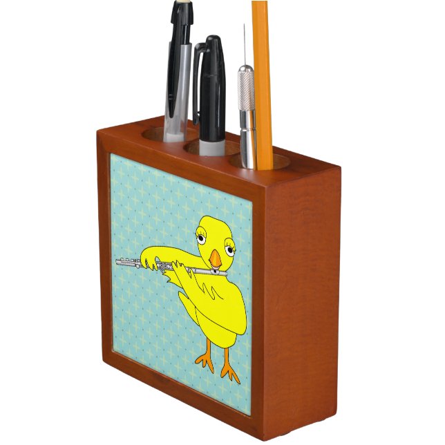 Flute Chick Desk Organizer (In Situ)