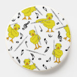 Flute Chick Flutes Music Notes PopSocket 
