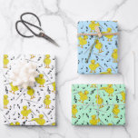 Flute Chick Flutes Wrapping Paper Sheets