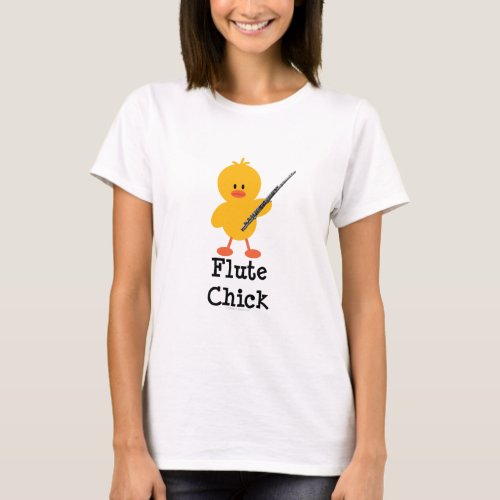 Flute Chick T shirt