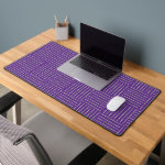 Flute Crosshatch Desk Mat