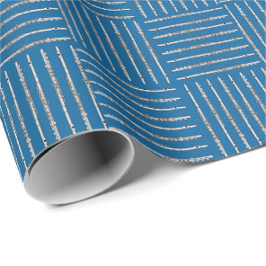 Flute Crosshatch Wrapping Paper
