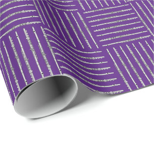Flute Crosshatch Wrapping Paper