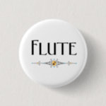 Flute Decorative Line Button