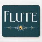 Flute Decorative Line Mouse Pad