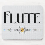 Flute Decorative Line Mouse Pad