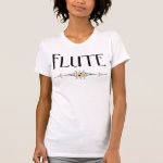 Flute Decorative Line T-Shirt