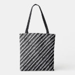 Flute Drawing Pattern Tote Bag