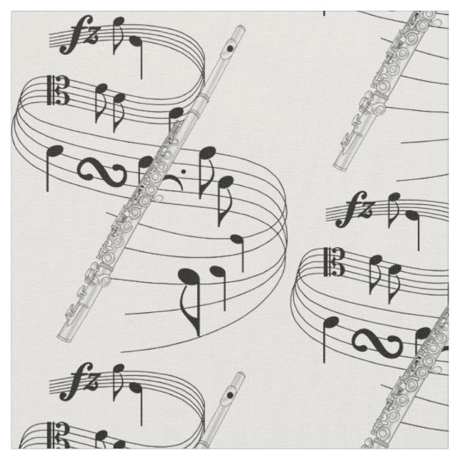 Flute Fabric (Close Up)