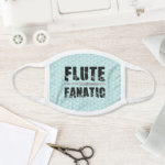 Flute Fanatic Face Mask