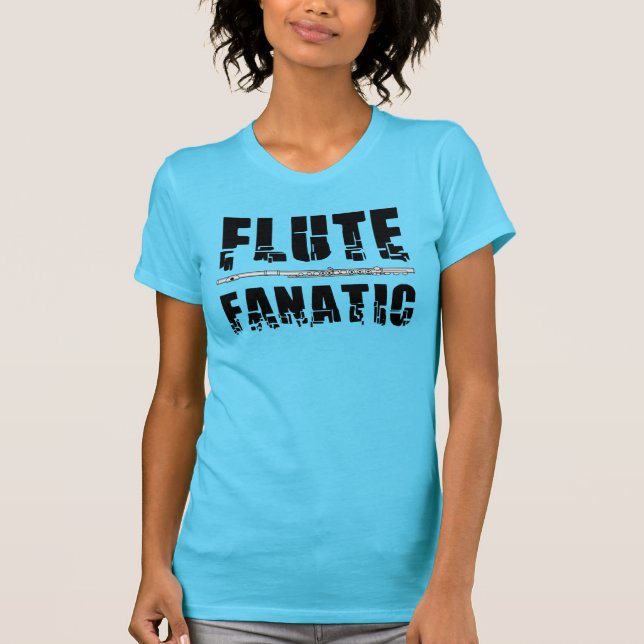 Flute Fanatic T-Shirt (Front)