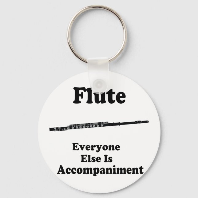 Flute Gift Keychain (Front)