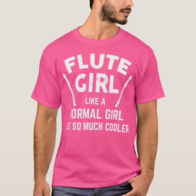 Flute Girl T-Shirt (Front)