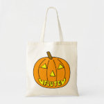 Flute Halloween Pumpkin Tote Bag