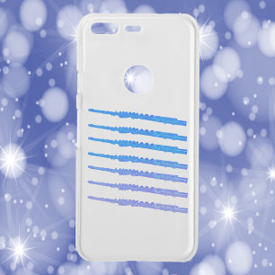 Flute Instrument Pattern Blue Uncommon Google Pixel Case