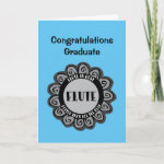 Flute Is Best Graduation Card