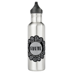 Flute Is Best Stainless Steel Water Bottle