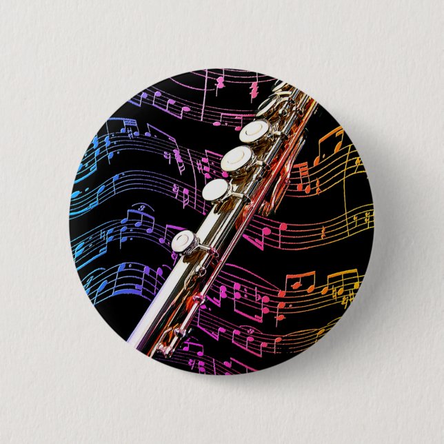 Flute is my Passion_ Button (Front)