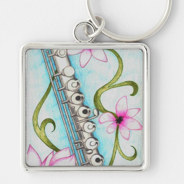 Flute Keychain (Front)