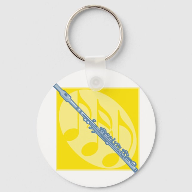 Flute Keychain (Front)