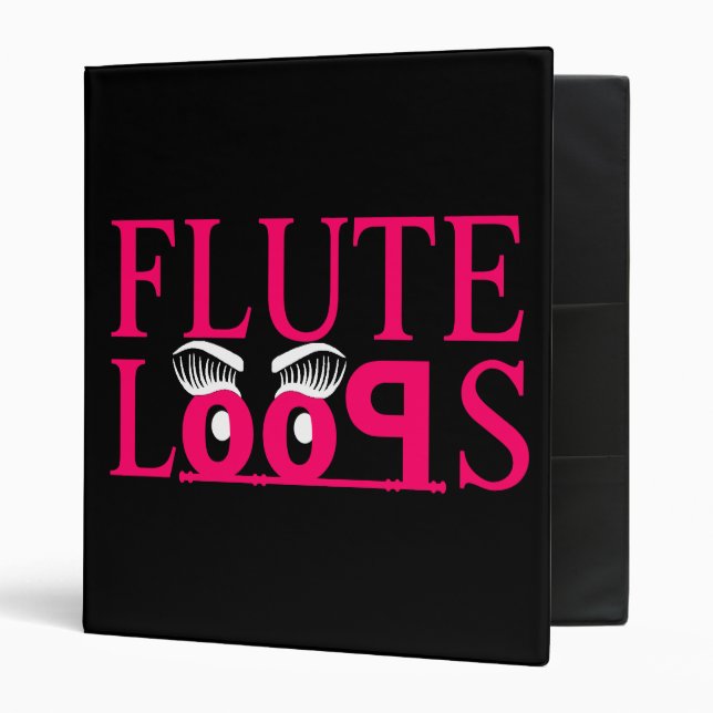 Flute Loops Binder (Front/Inside)