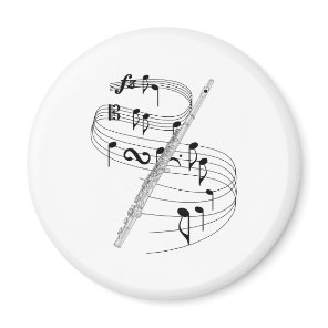 Flute Magnet
