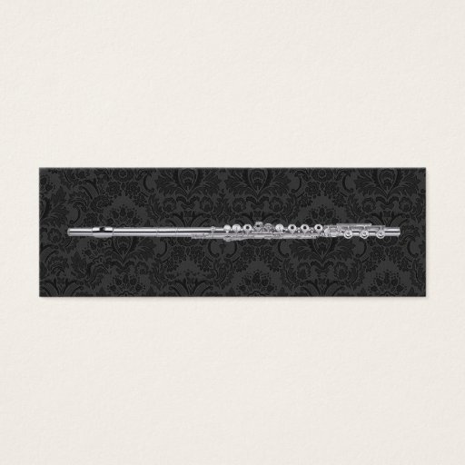 Customizable Flute Marks the Spot Business Cards