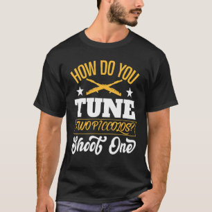 Flute Motif For Flute Player 1 T-Shirt