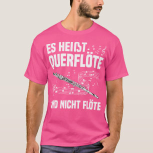 Flute Music Instrument Musical Instrument Transver T-Shirt