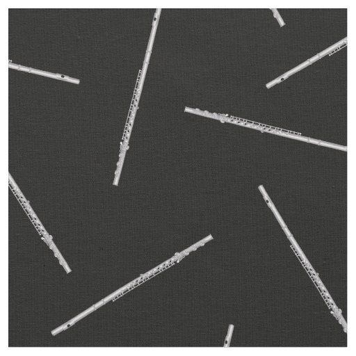 Flute Music Musician Room Decor Fabric