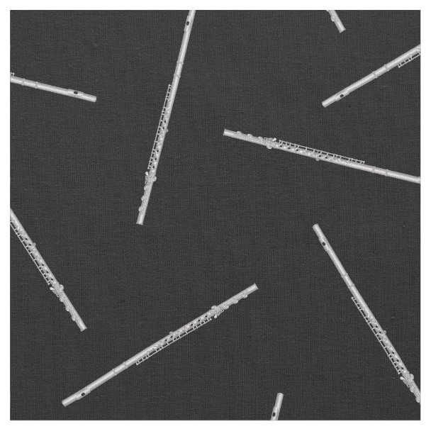 Flute Fabric Zazzle