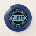 Flute Music Note Circle Wham-O Frisbee