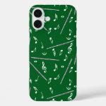 Flute Music Note Pattern