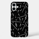 Flute Music Note Pattern