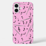 Flute Music Note Pattern