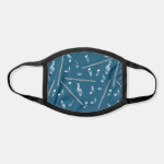 Flute Music Note Pattern Face Mask