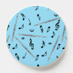 Flute Music Note Pattern PopSocket